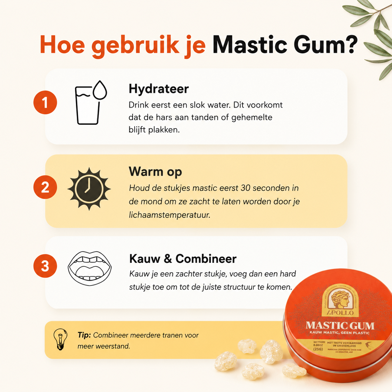 Apollo Mastic Gum® 40g